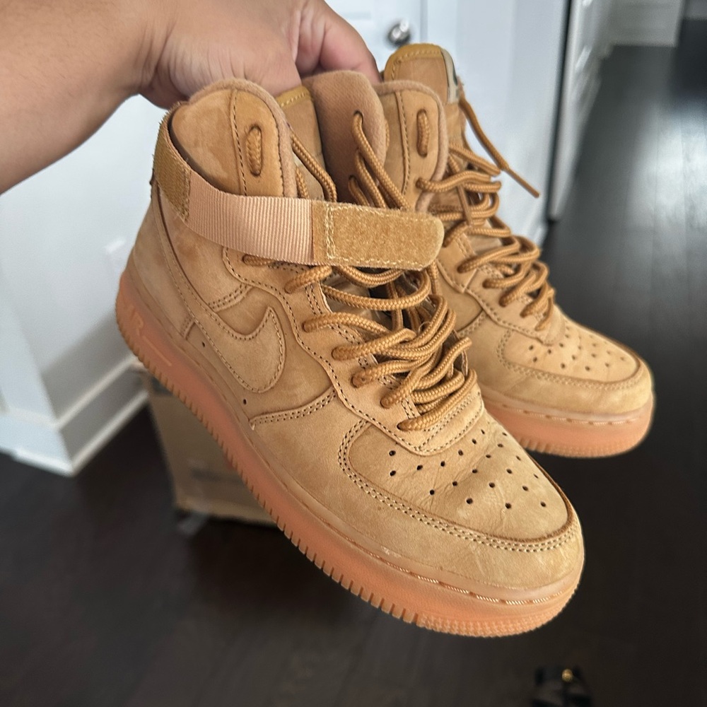 Nike Women's Tan High-Top Sneakers